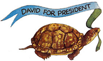 
This wasn't David's logo, but considering how he started the campaign it could have been.
